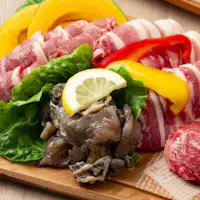 อาหารเย็น / คอร์ส "บาร์บีคิวสไตล์ซัตสึมะ" จากจังหวัดคาโกชิมะ