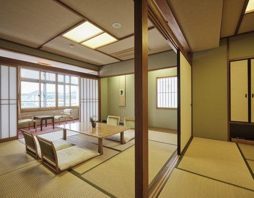 【喫煙】10畳＋6畳和室 海側