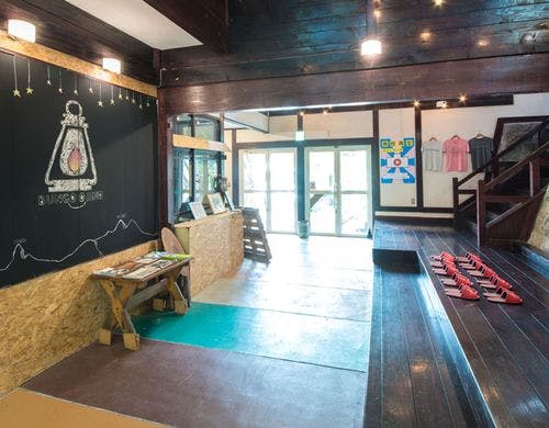 ロビー 開放感のあるインテリアです