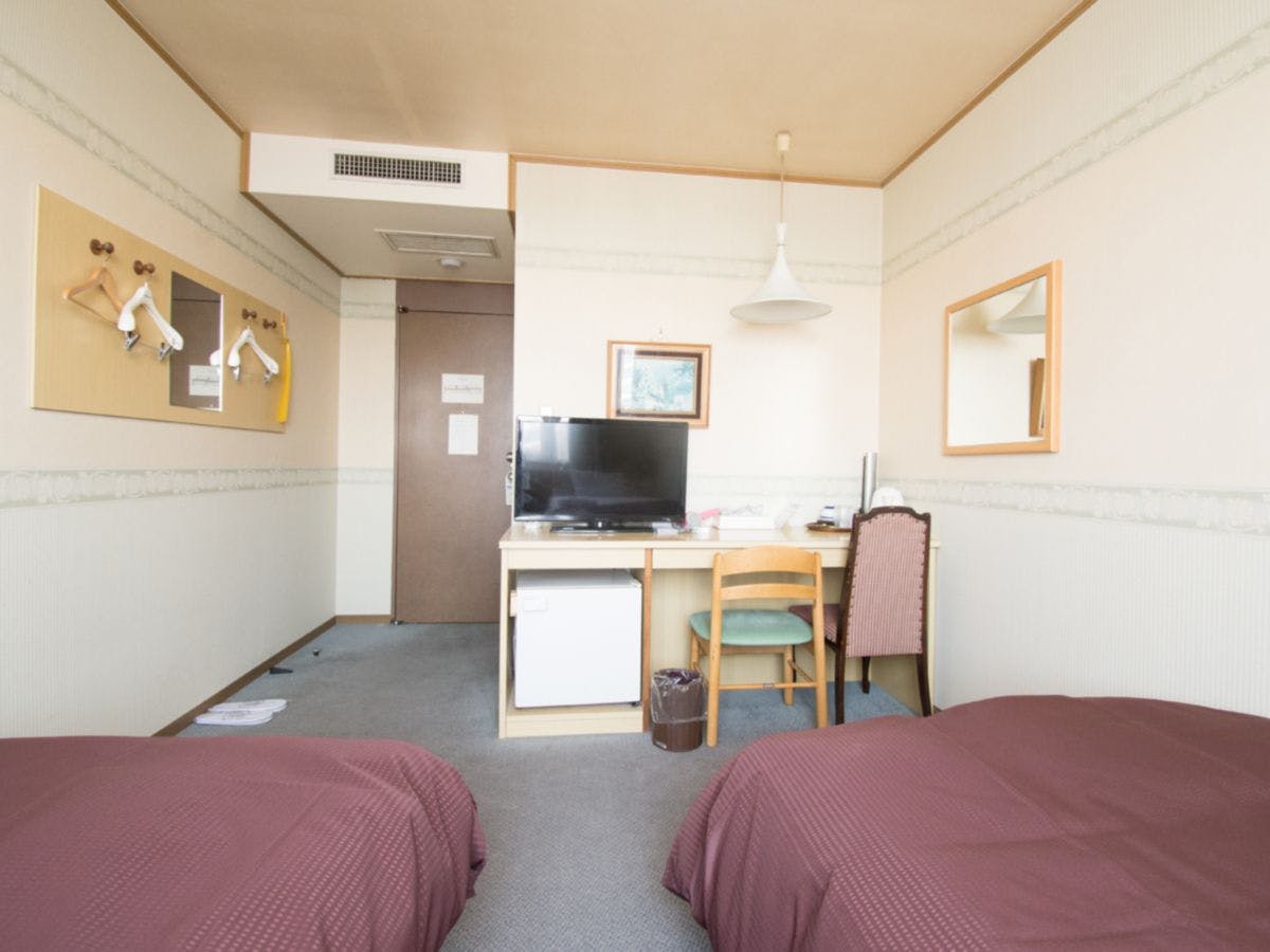 ห้องพักเตียงคู่ C【ประเภทประหยัด】