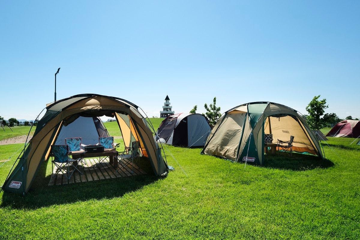 장비 없이 캠핑