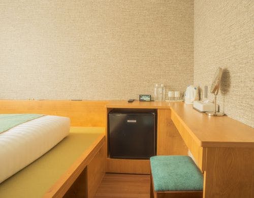 150ｃｍ幅の広々ダブルベッド1台