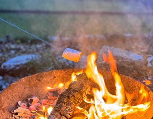 焚き火