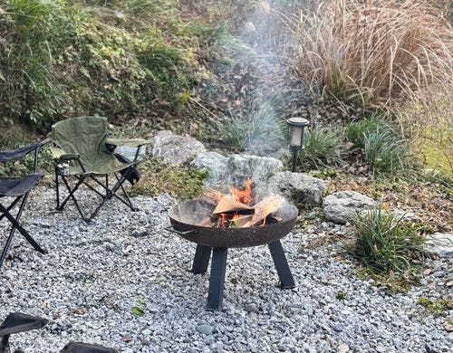 焚き火