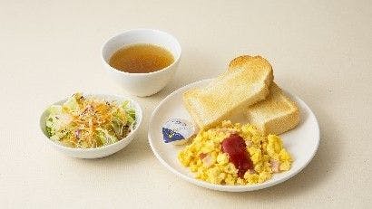 ตัวอย่างอาหารเช้าที่ Pronto