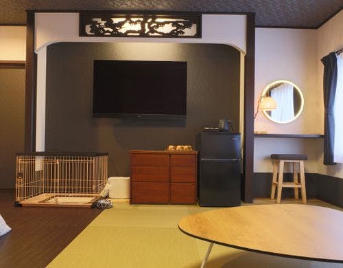 【部屋201】-リビング・ベッドスペース-*