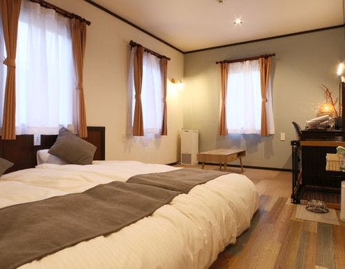 【部屋202】山側ツインルーム*