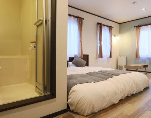 【部屋202】山側ツインルーム- *