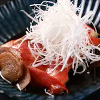 【อาหารเย็น】คอร์สทดลอง_ปลาคินเมะไดต้มซีอิ๊ว