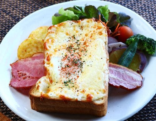 【朝食◆クロックマダム】