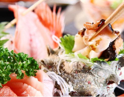 【夕食】舟盛り