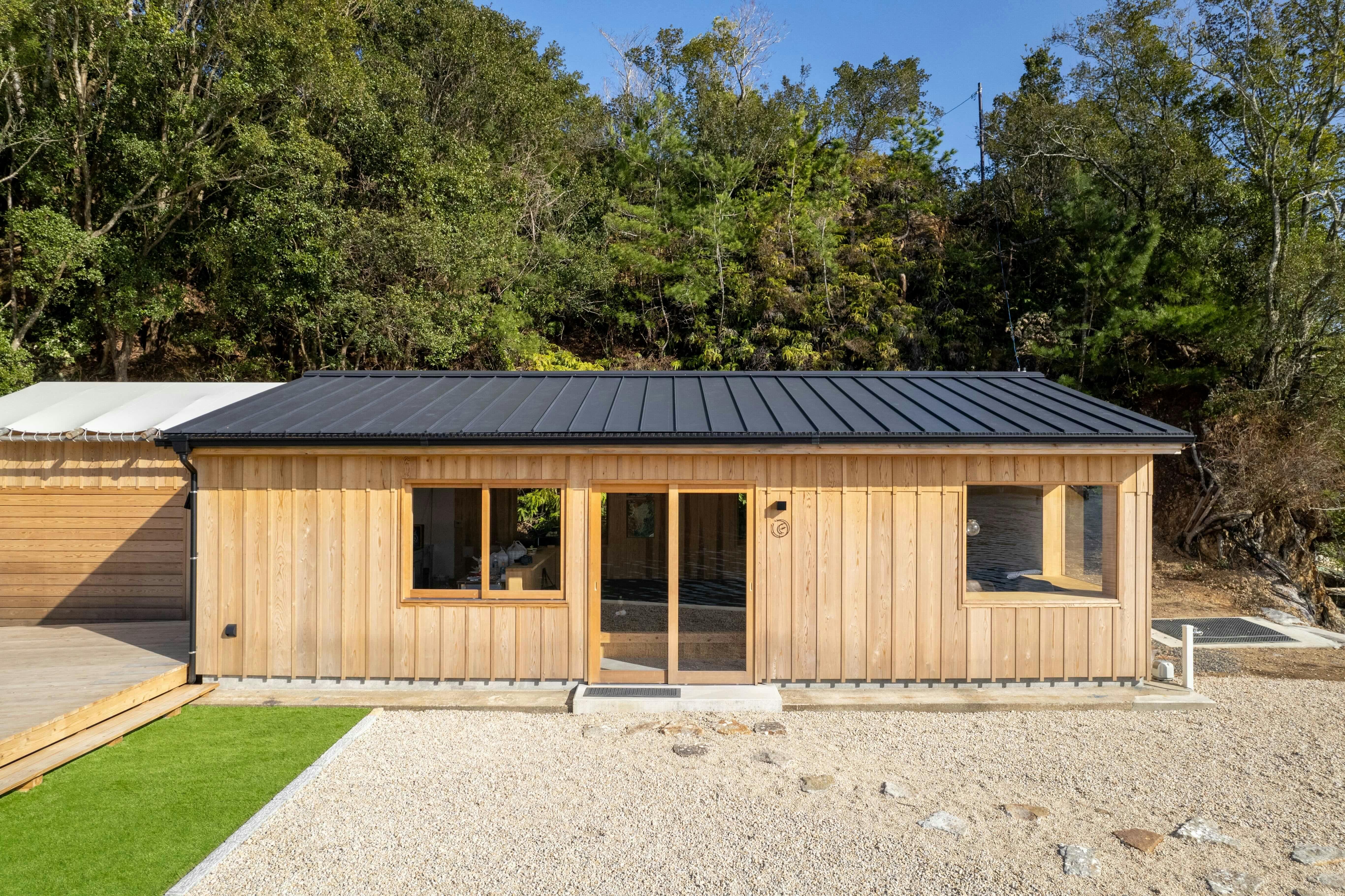 船で行く 1日1組限定の絶景宿 うみらぼ&nbsp;施設全景