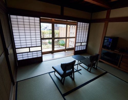 伝統的な日本の美しさを感じる空間です。