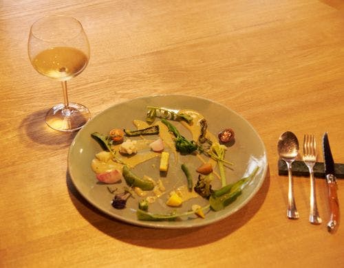 信州食材を使った和×洋の創作ディナー