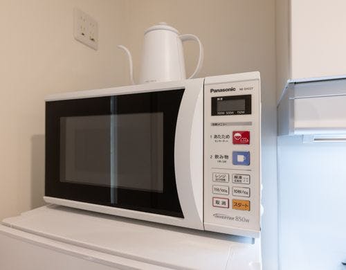 電子レンジ完備しております
