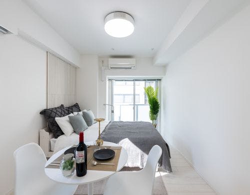 洗練されたワンルーム空間