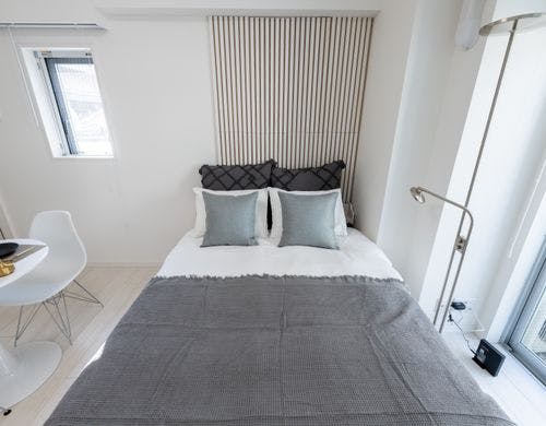 自宅のような安心感を感じられる空間。