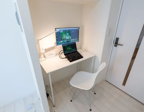 テレワークにぴったりのスペース