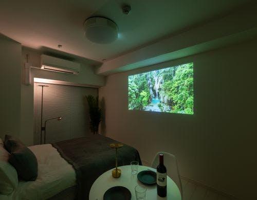 プロジェクター付き