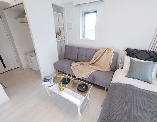 暮らすように泊まれる、癒しの空間です。