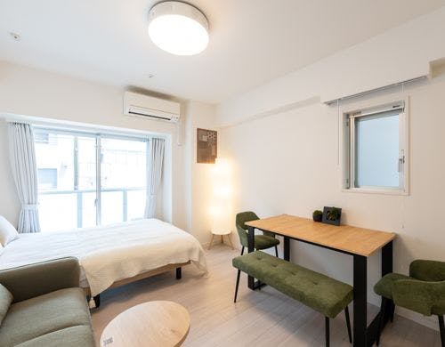 ナチュラルインテリアで整えた爽やかな空間