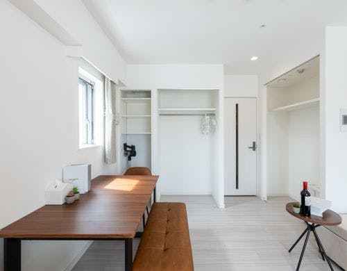 シンプルで整った空間で滞在をより心地よく