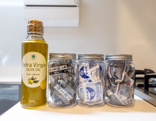 調味料ご自由にお使いください