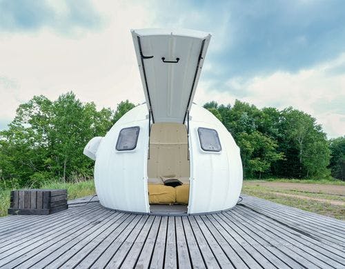 グランドテントサイト01　ドームハウス