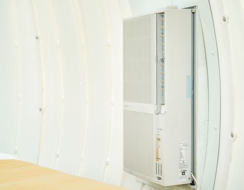 ドームハウスエアコン