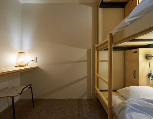 2名部屋：男女共用（4階）※バス・トイレ無