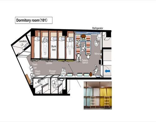 【間取り図】10名部屋