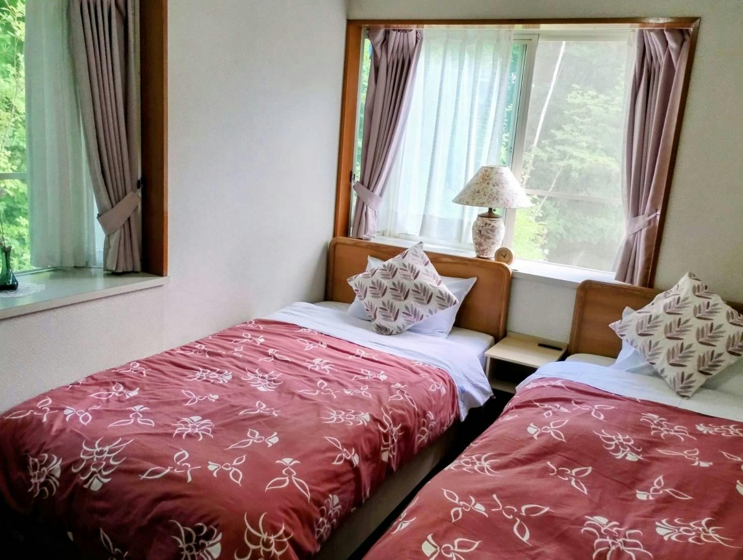 ห้องพักแบบเตียงคู่สไตล์ตะวันตก ประเภท A