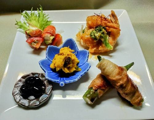 彩り豊かな前菜セット