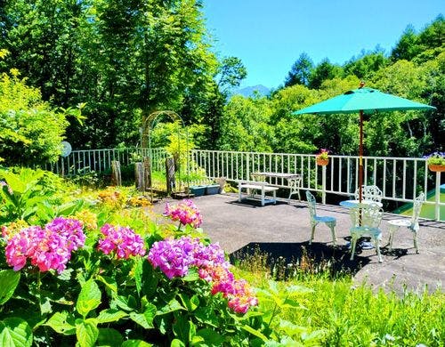 ガーデンテラス【春・アジサイ】