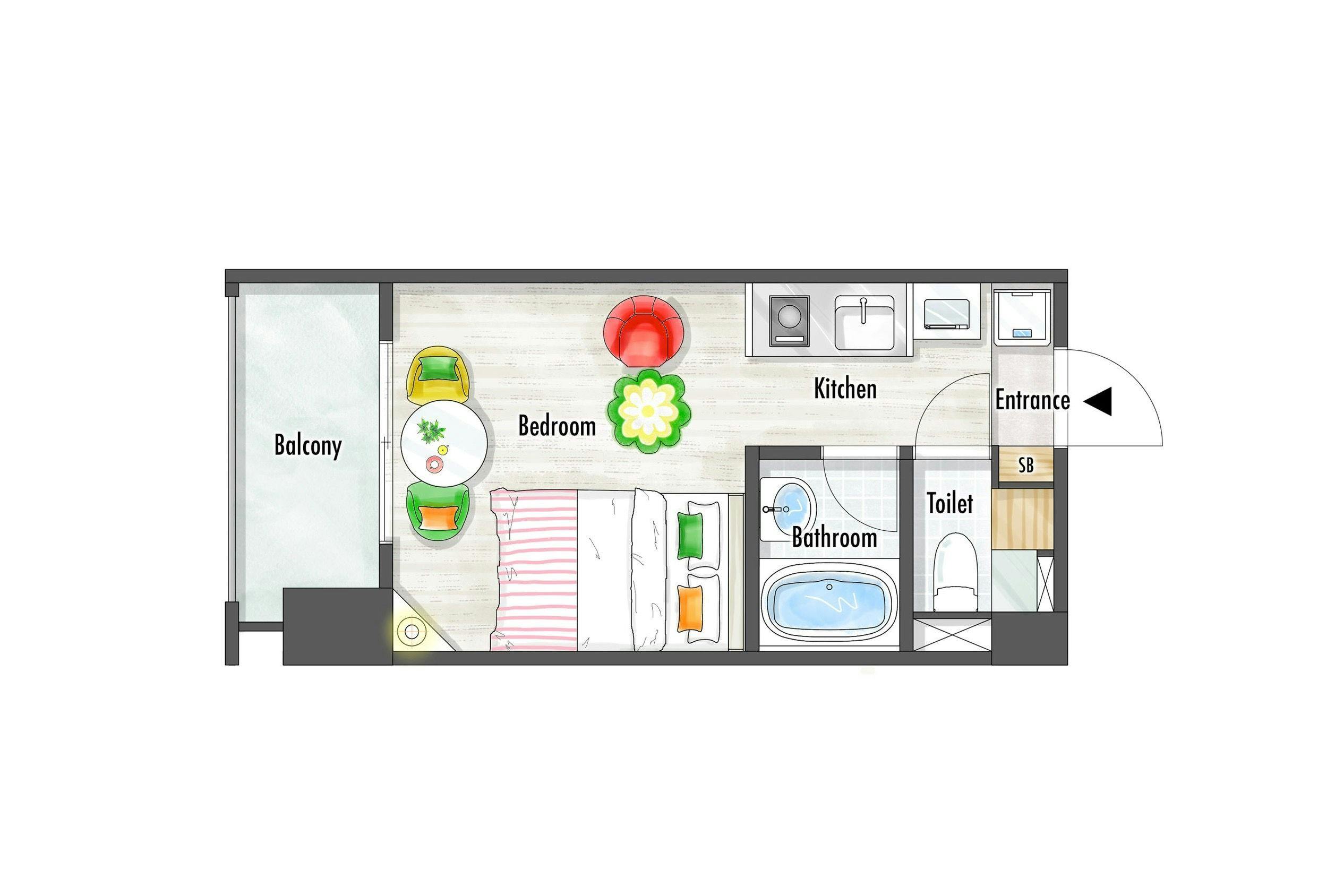 แผนผังห้อง