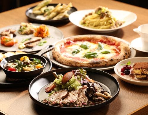 『PIZZERIA AZZURRI』でイタリアンディナー