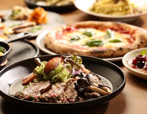 『PIZZERIA AZZURRI』でイタリアンディナー