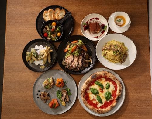 『PIZZERIA AZZURRI』でイタリアンディナー