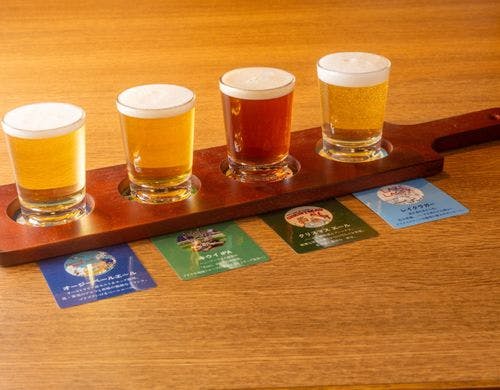 クラフトビール飲み比べ