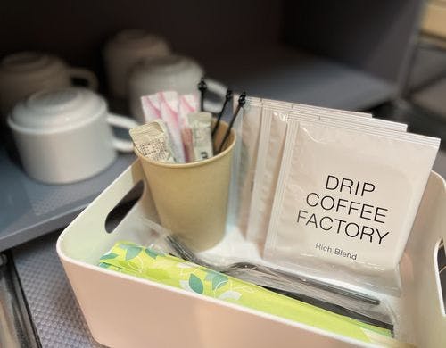 無料ドリップコーヒー