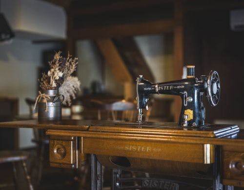 歴史を感じる古道具も