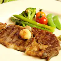 อาหารเย็น สเต็กเนื้อวากิว A5