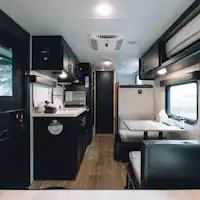 ภายในบ้านรถพ่วง