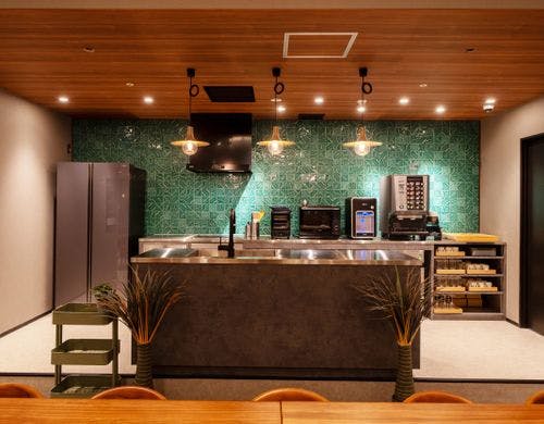 自由にご利用いただけるセルフキッチン