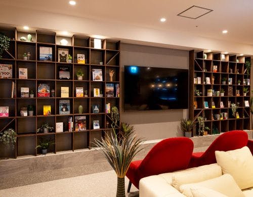 自由にご利用いただけるラウンジスペース