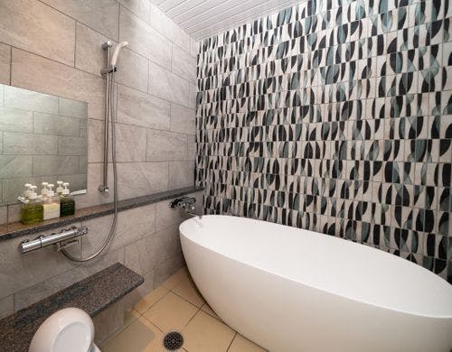 サウナ付き客室内にある内湯です。