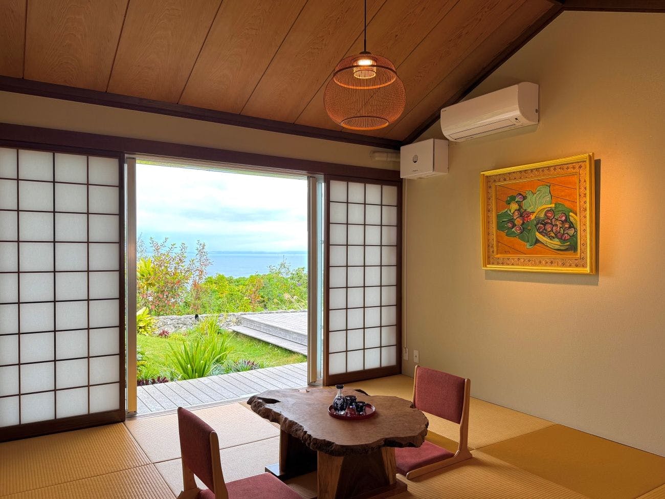 Kamar dengan tatami gaya Ryukyu