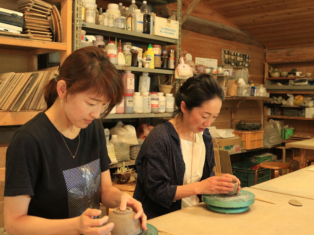 【ท่องเที่ยว】ประสบการณ์ทำเครื่องปั้นดินเผาที่เตาไต่ระดับมาสุโฮ*