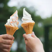 Soft-serve ice cream