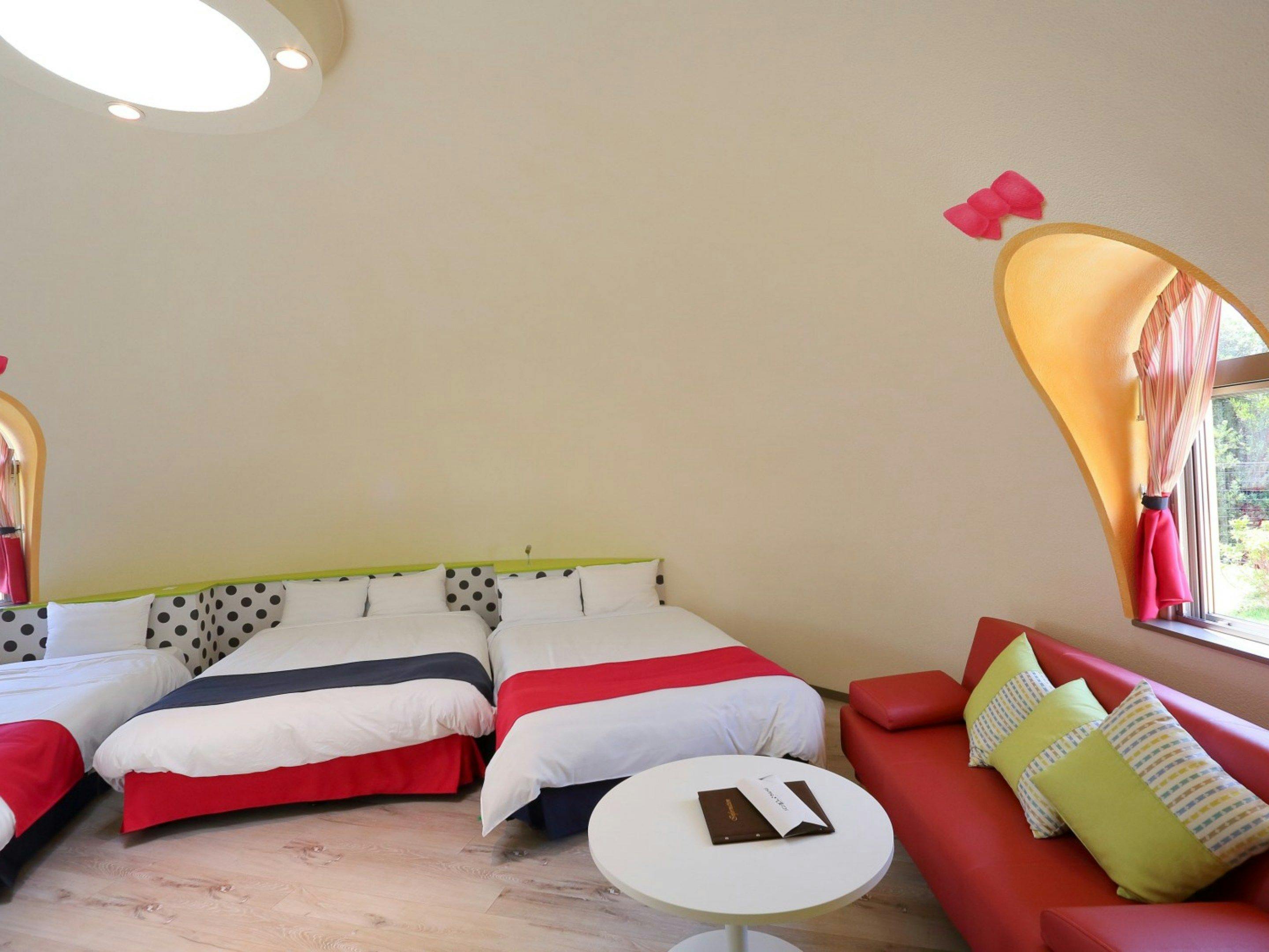[Panda Western-Style Room] Up to 6 guests (Non-smoking)
